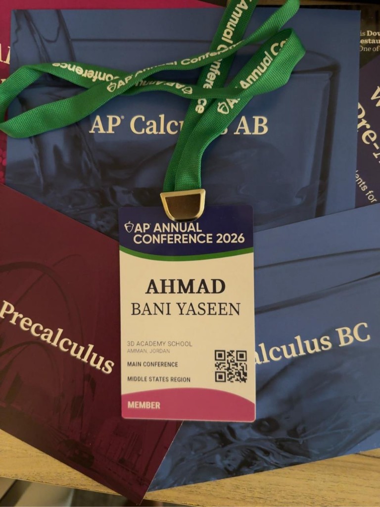 AP Annual Conference 2026 · 3D Academy School · Amman, Jordan